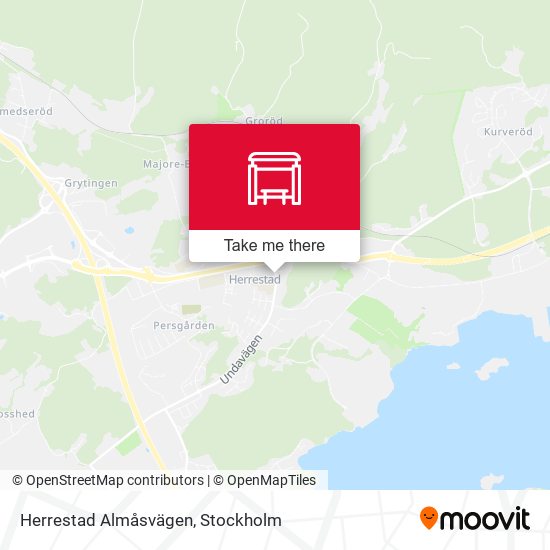 Herrestad Almåsvägen map