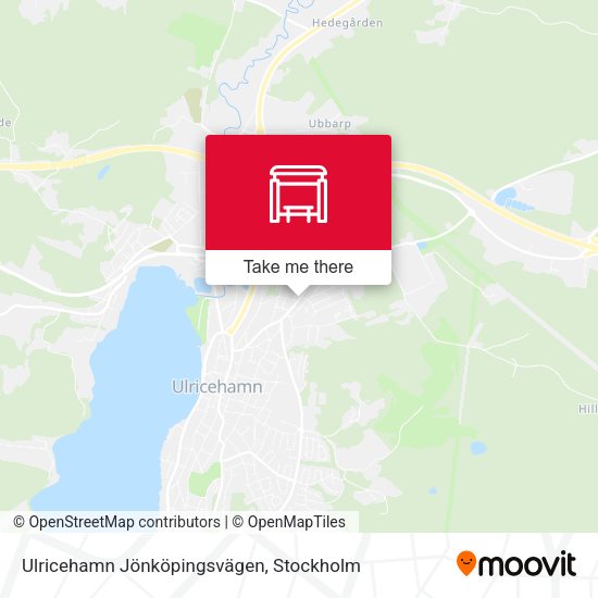 Ulricehamn Jönköpingsvägen map