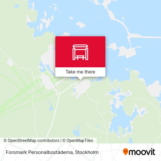 Forsmark Personalbostäderna map