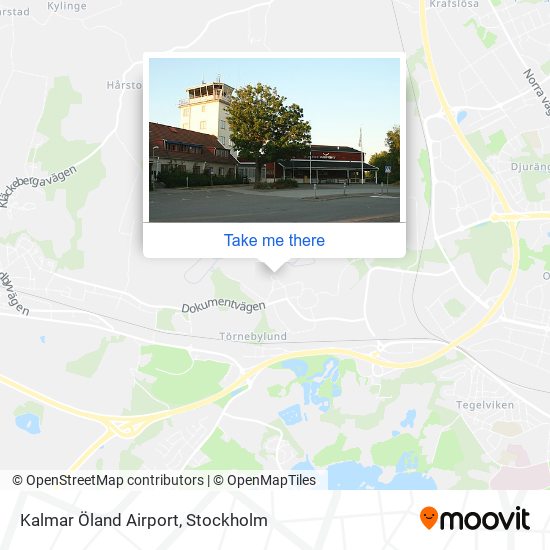 Kalmar Öland Airport map