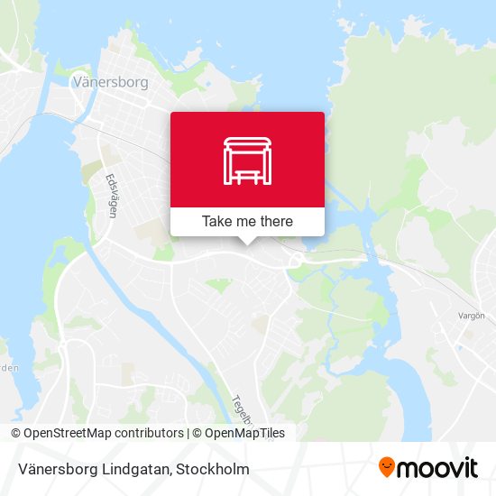Vänersborg Lindgatan map