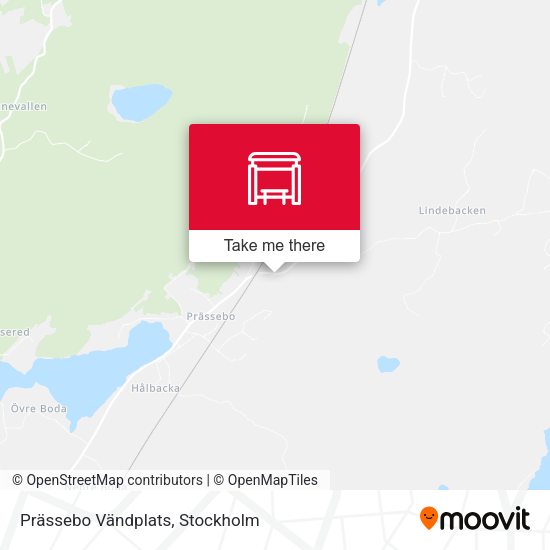 Prässebo Vändplats map