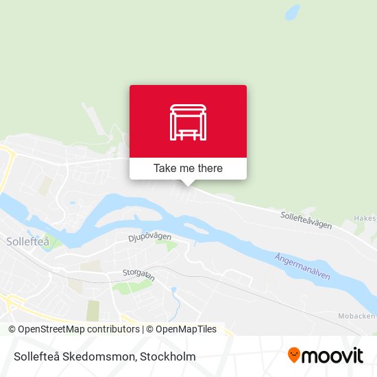 Sollefteå Skedomsmon map