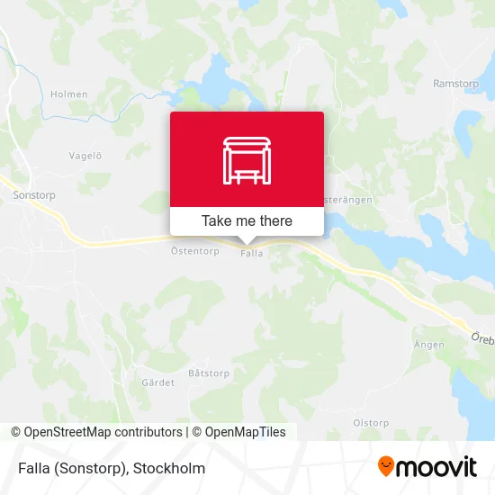 Falla (Sonstorp) map