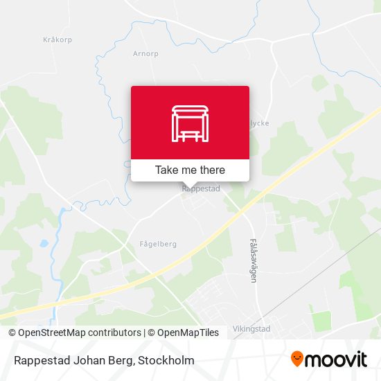 Rappestad Johan Berg map