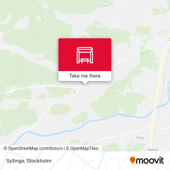 Syllinge map