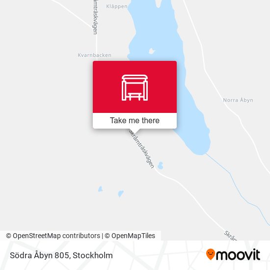 Södra Åbyn 805 map