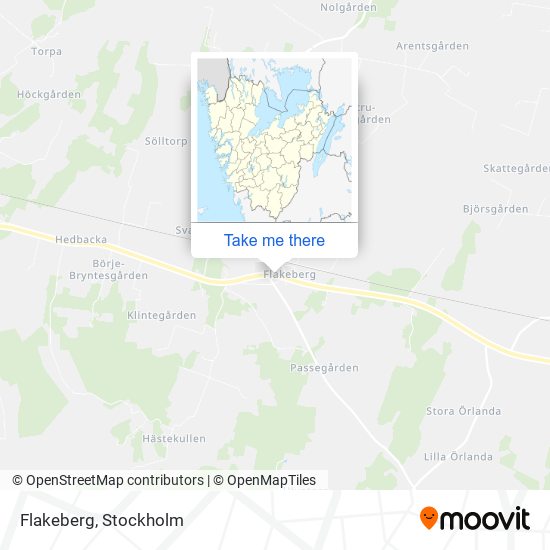 Flakeberg map