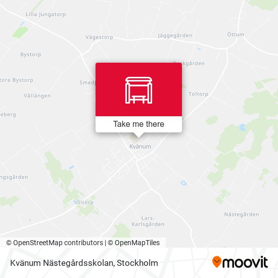 Kvänum Nästegårdsskolan map