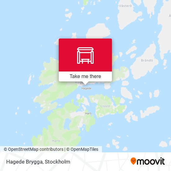 Hagede Brygga map