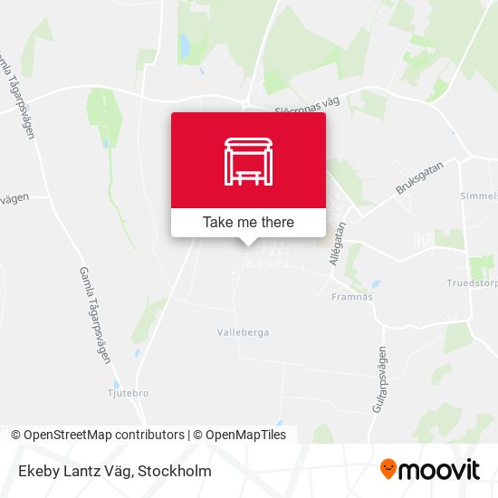 Ekeby Lantz Väg map