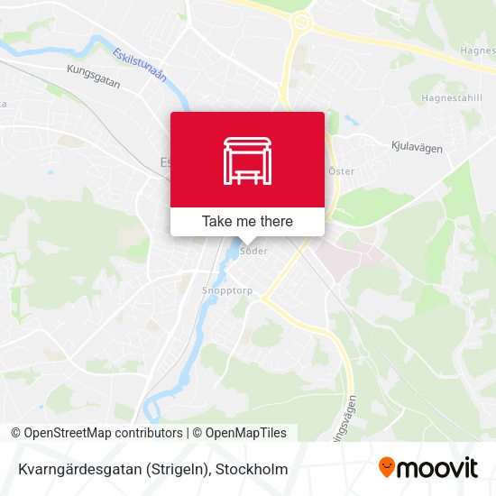 Kvarngärdesgatan (Strigeln) map