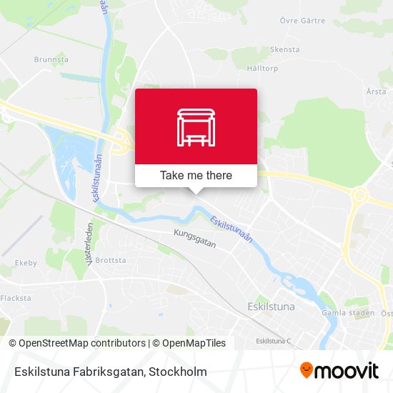 Eskilstuna Fabriksgatan map
