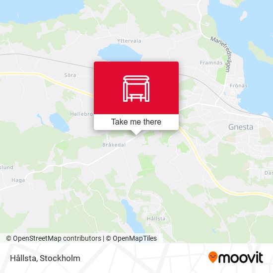 Hållsta map