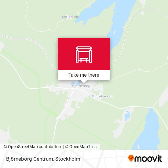 Björneborg Centrum map