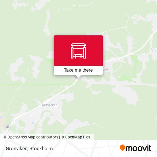 Grönviken map