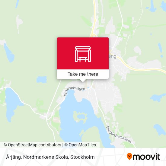 Årjäng, Nordmarkens Skola map