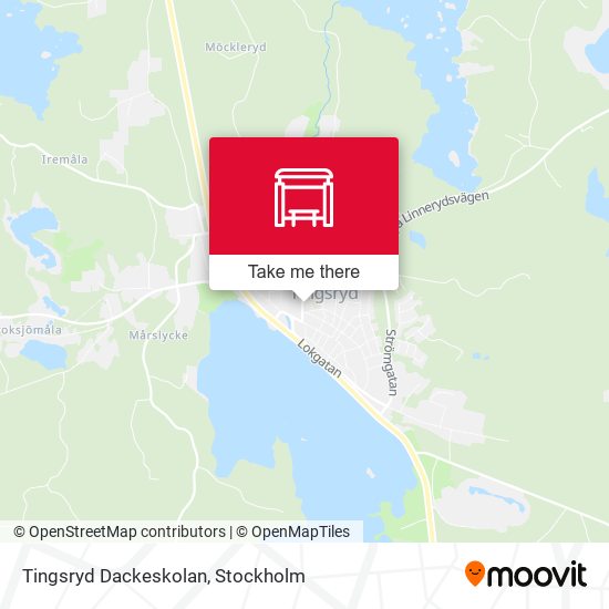Tingsryd Dackeskolan map