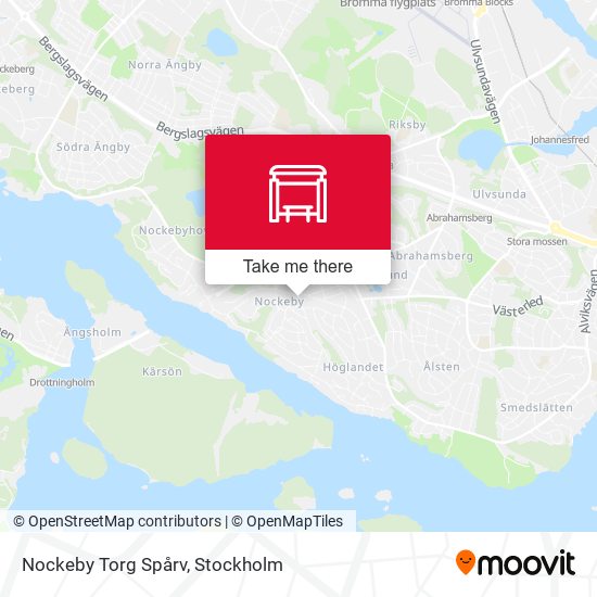 Nockeby Torg Spårv map