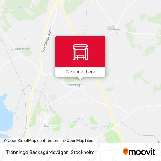 Trönninge Backagårdsvägen map