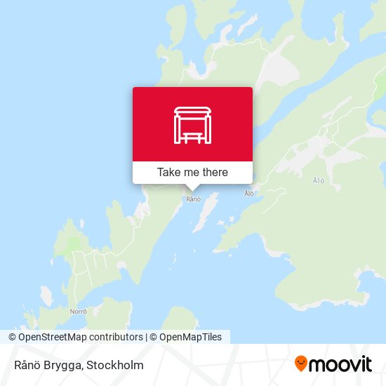 Rånö Brygga map