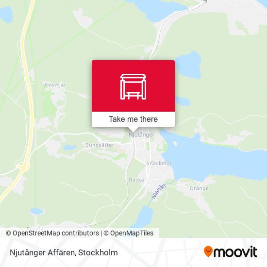 Njutånger Affären map