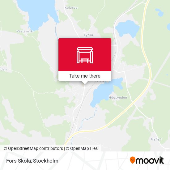 Fors Skola map