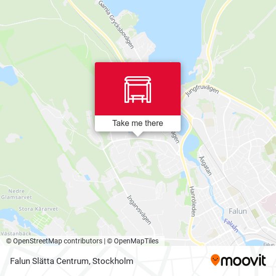 Falun Slätta Centrum map