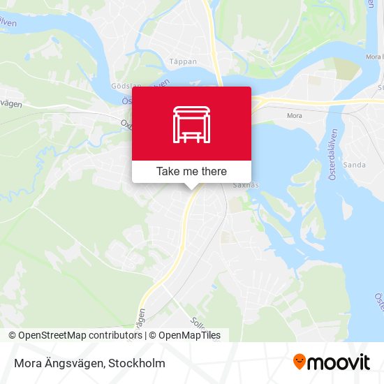 Mora Ängsvägen map