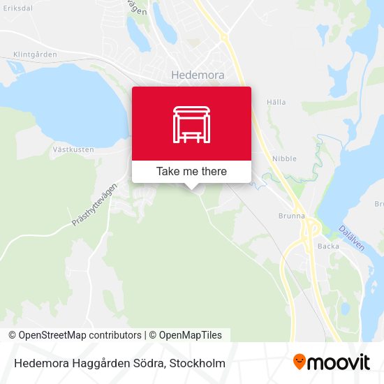 Hedemora Haggården Södra map