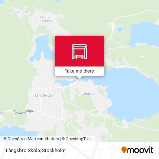 Långsbro Skola map