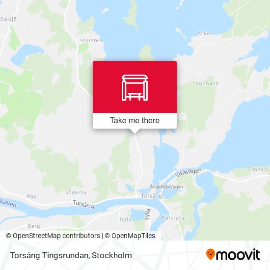 Torsång Tingsrundan map