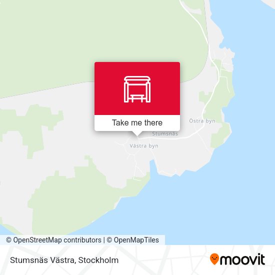 Stumsnäs Västra map