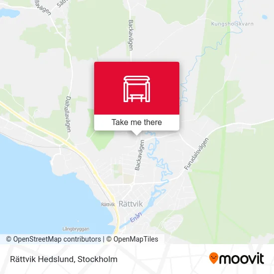 Rättvik Hedslund map