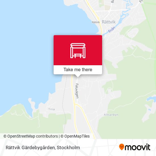 Rättvik Gärdebygården map