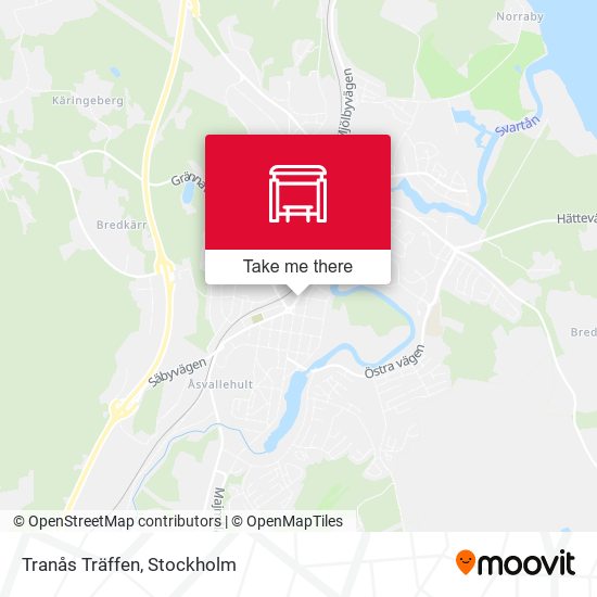 Tranås Träffen map