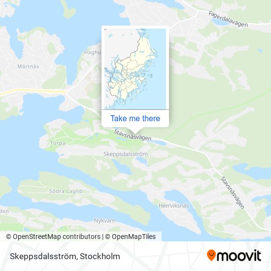 Skeppsdalsström map