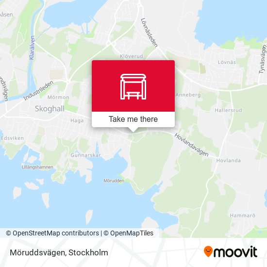 Möruddsvägen map