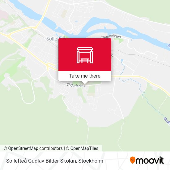 Sollefteå Gudlav Bilder Skolan map