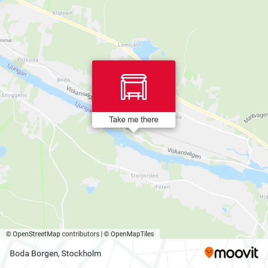 Boda Borgen map