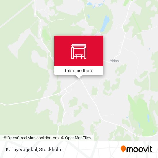Karby Vägskäl map