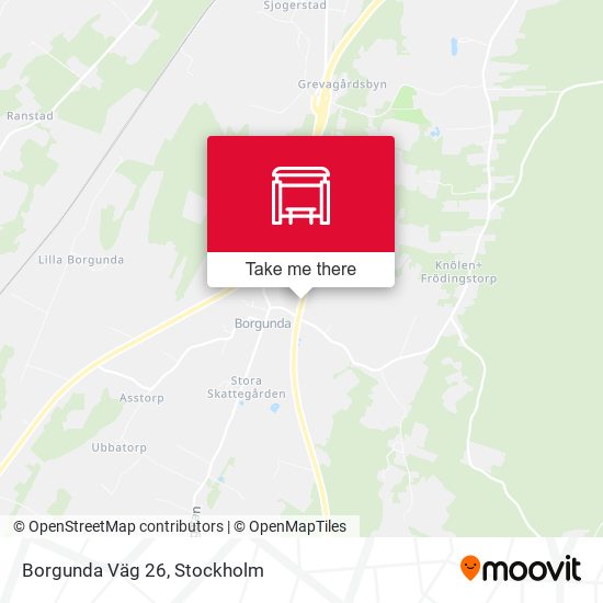 Borgunda Väg 26 map
