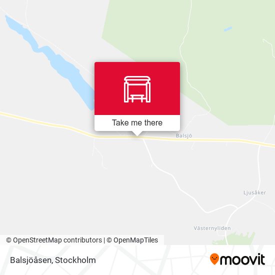 Balsjöåsen map