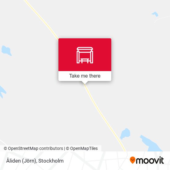 Åliden (Jörn) map