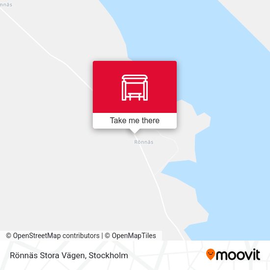 Rönnäs Stora Vägen map