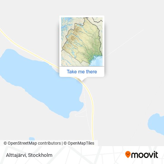 Alttajärvi map