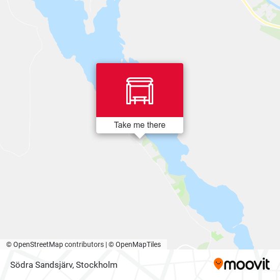 Södra Sandsjärv map