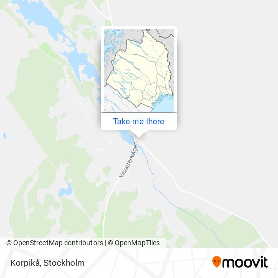 Korpikå map