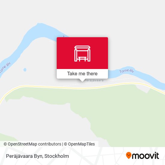 Peräjävaara Byn map