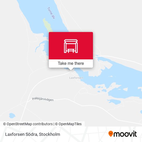 Laxforsen Södra map